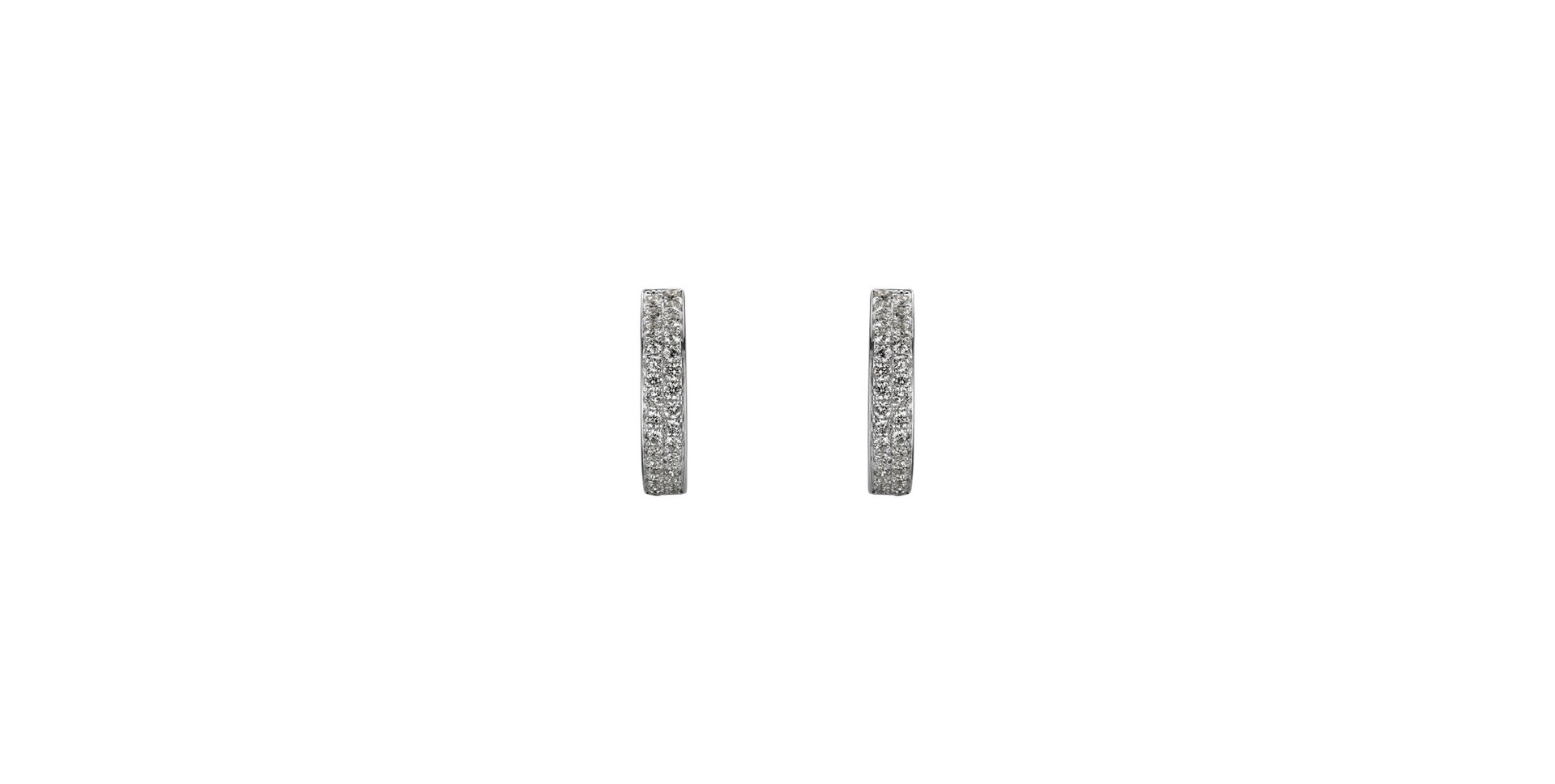 Diamond earrings Inferno Love