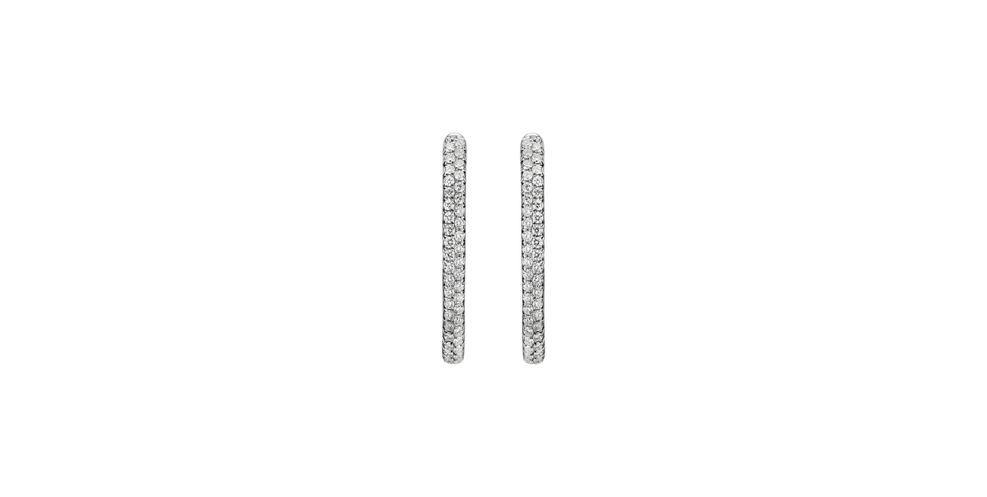 Diamond earrings Inferno Courier