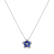 Diamond pendant with Sapphire Sapphire Gem2