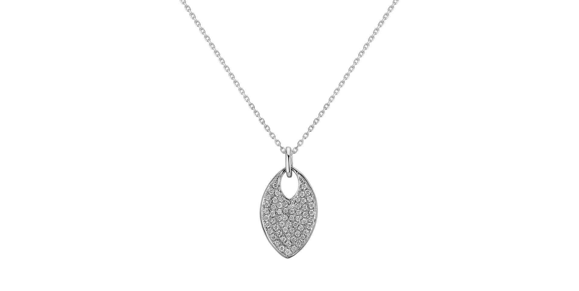 Diamond pendant Endless Tear