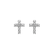 Diamond earrings Cross2