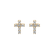 Diamond earrings Cross2