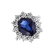 Diamond ring with Sapphire Sky Goddess2