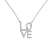 Diamond necklace Love2