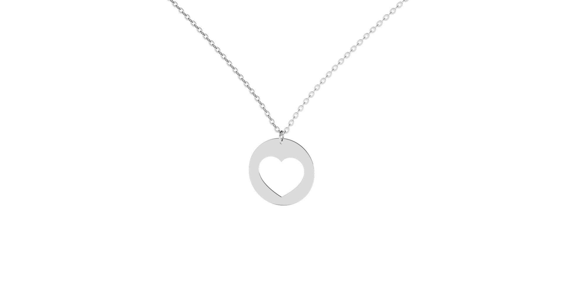 Diamond necklace Signature Heart