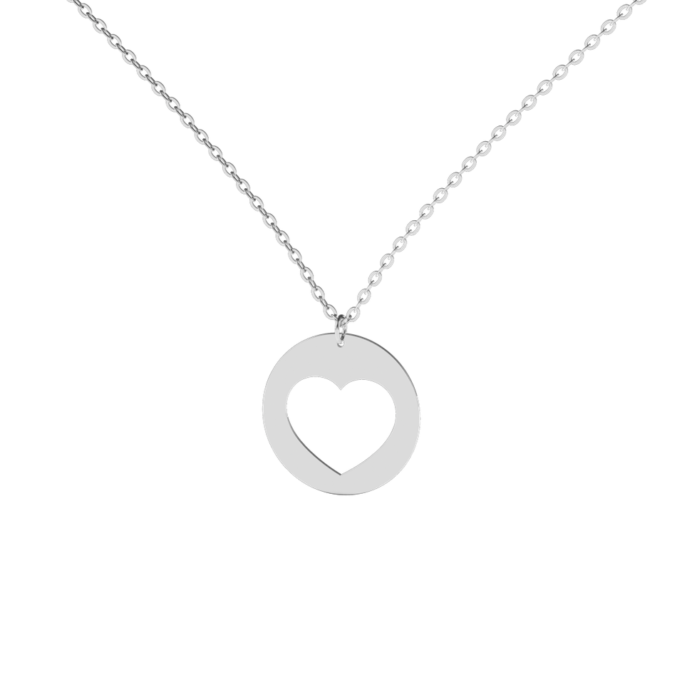 Diamond necklace Signature Heart