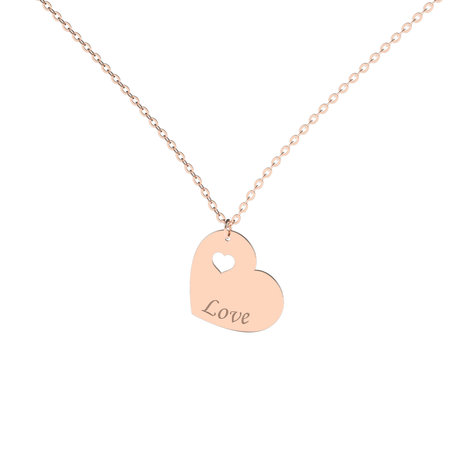 Diamond necklace Double Love