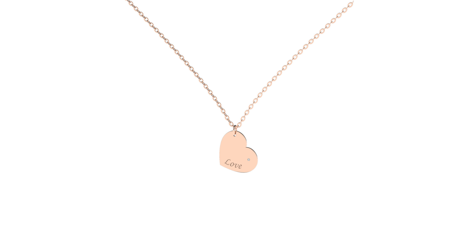 Diamond necklace Envoy Love