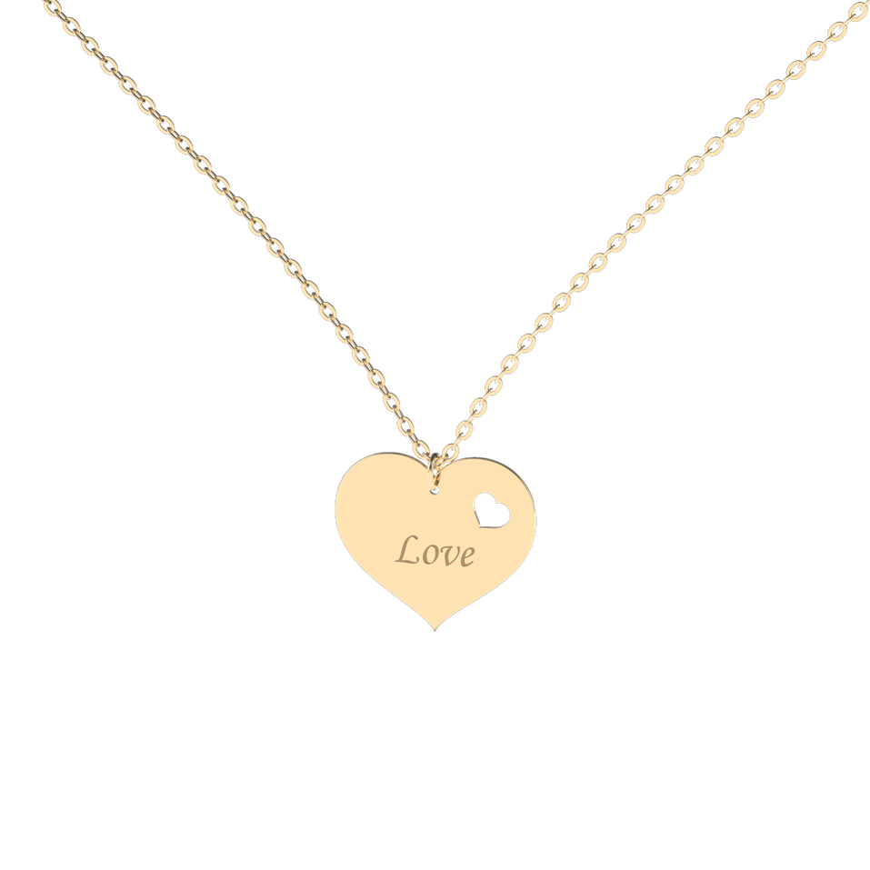 Diamond necklace Double Love