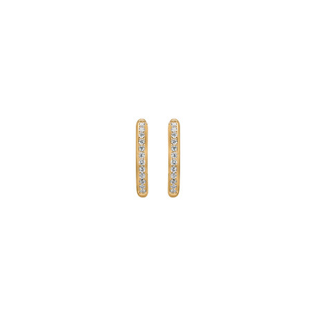 Diamond earrings Moon Opium