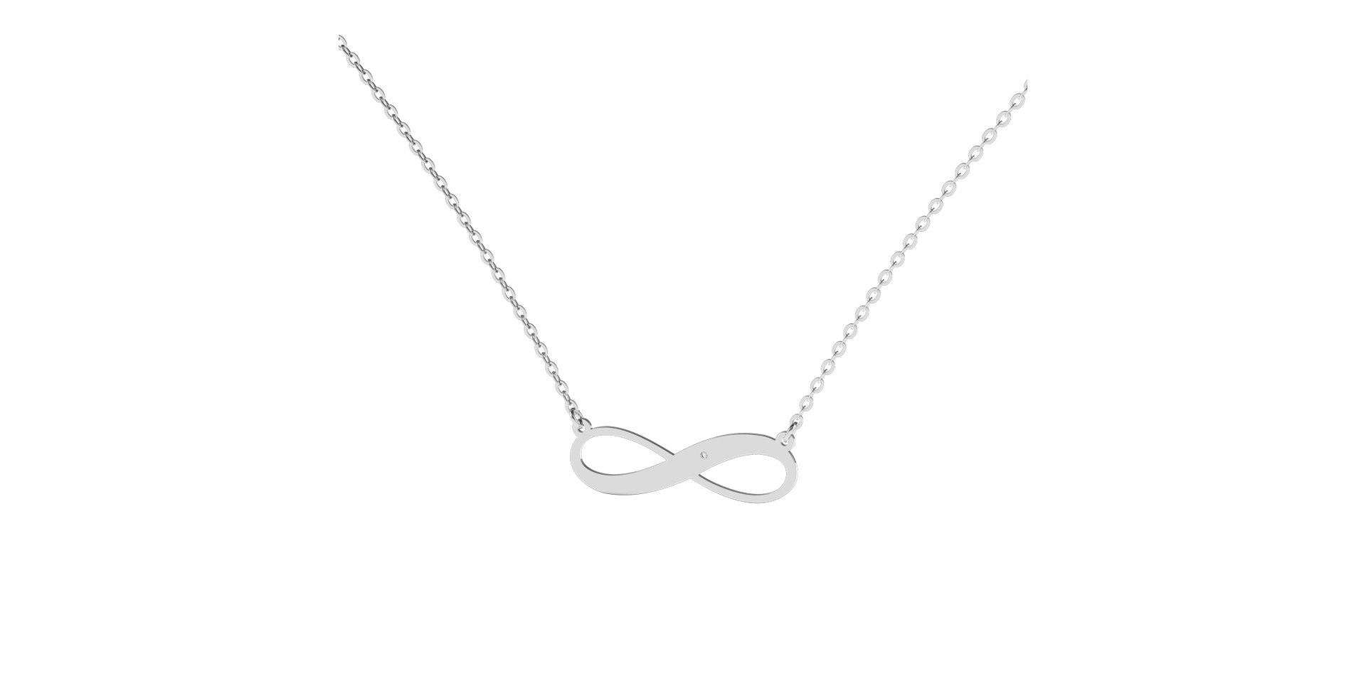 Diamond necklace Infinite Space