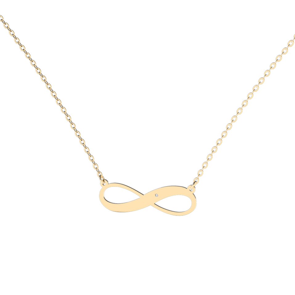 Diamond necklace Infinite Space