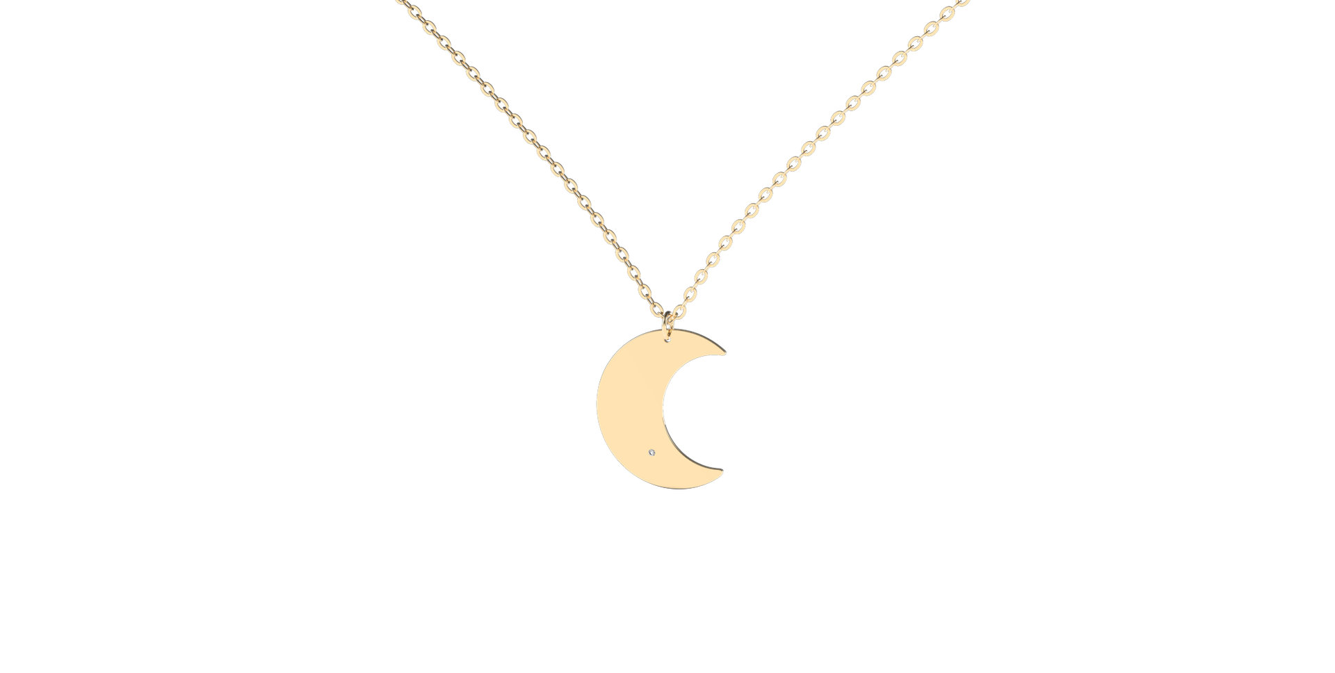 Diamond necklace Witching Moon