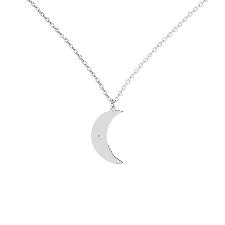 Diamond necklace Amazing Moon