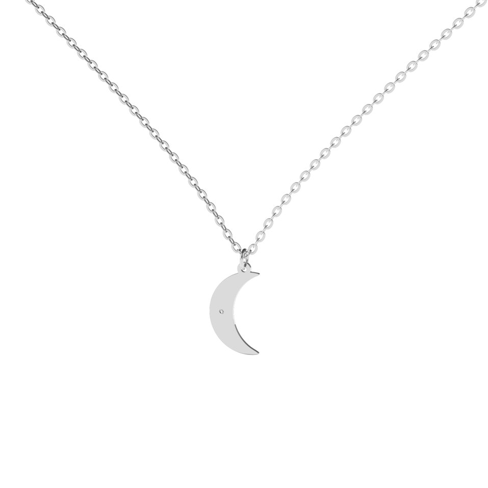 Diamond necklace Miracle Moon