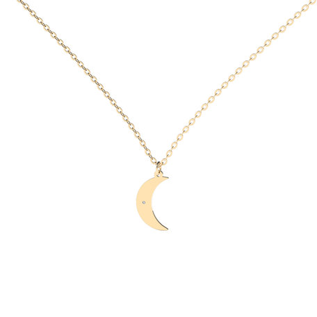 Diamond necklace Miracle Moon