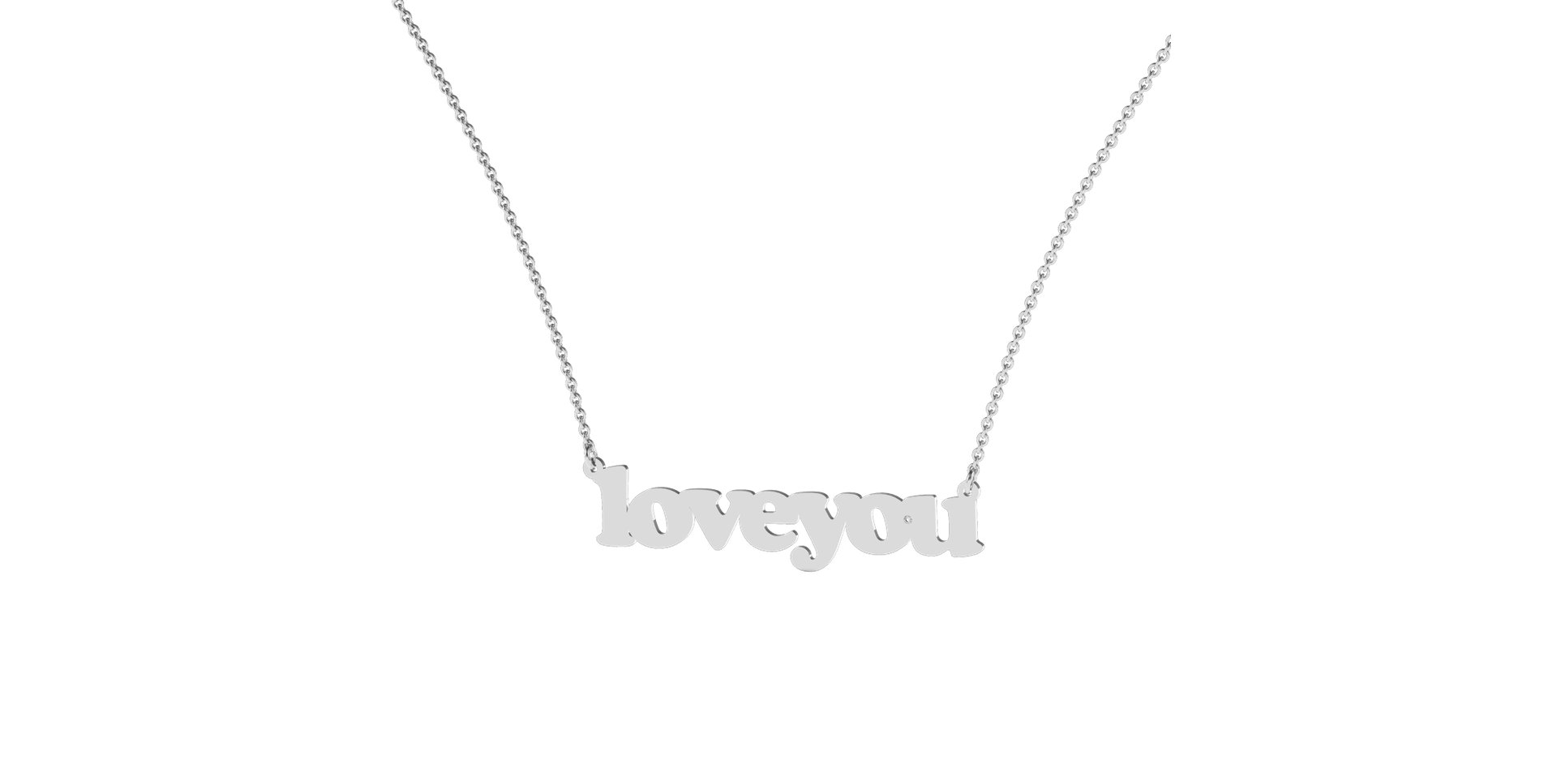 Diamond necklace My Amour