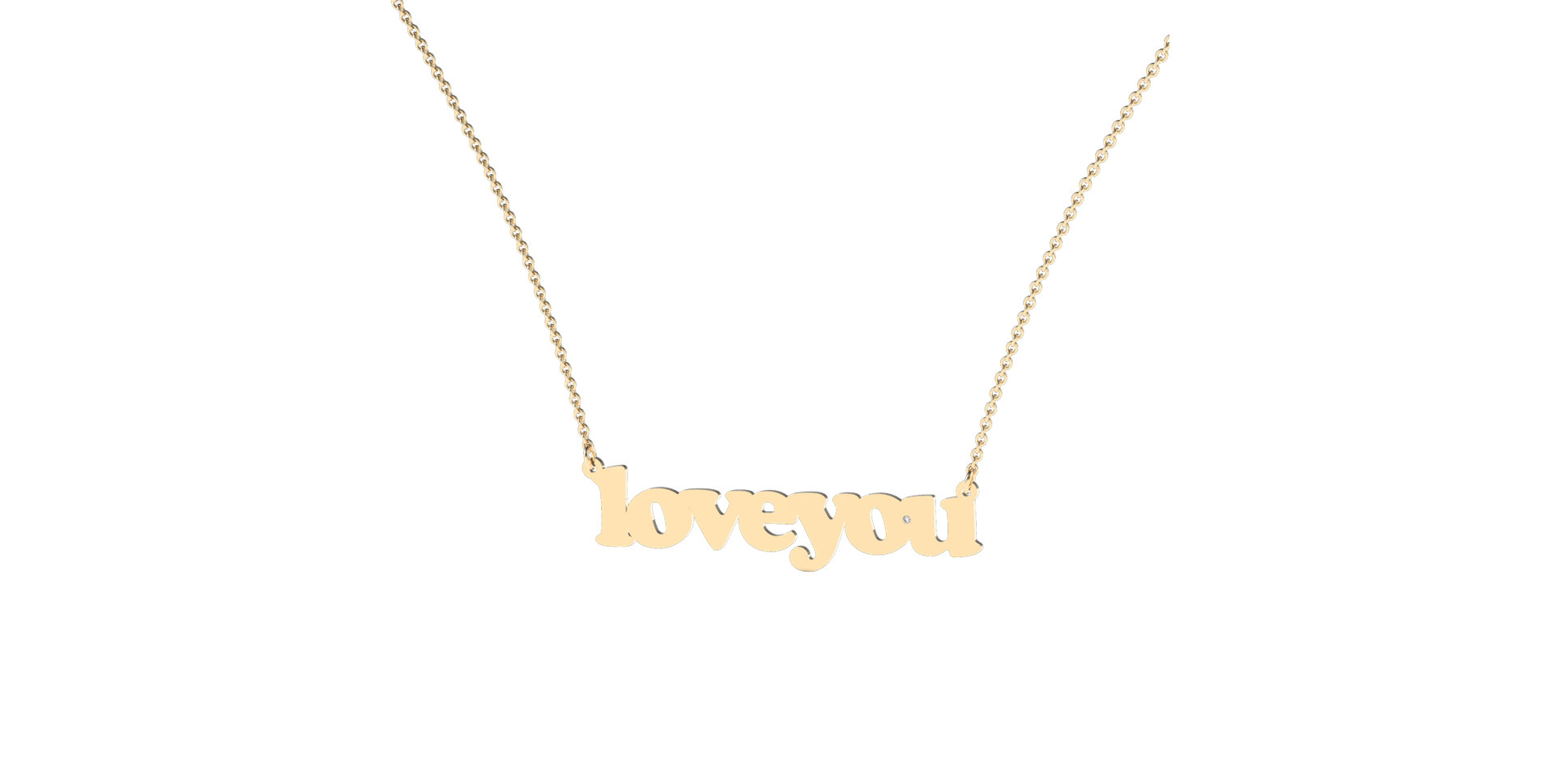 Diamond necklace My Amour