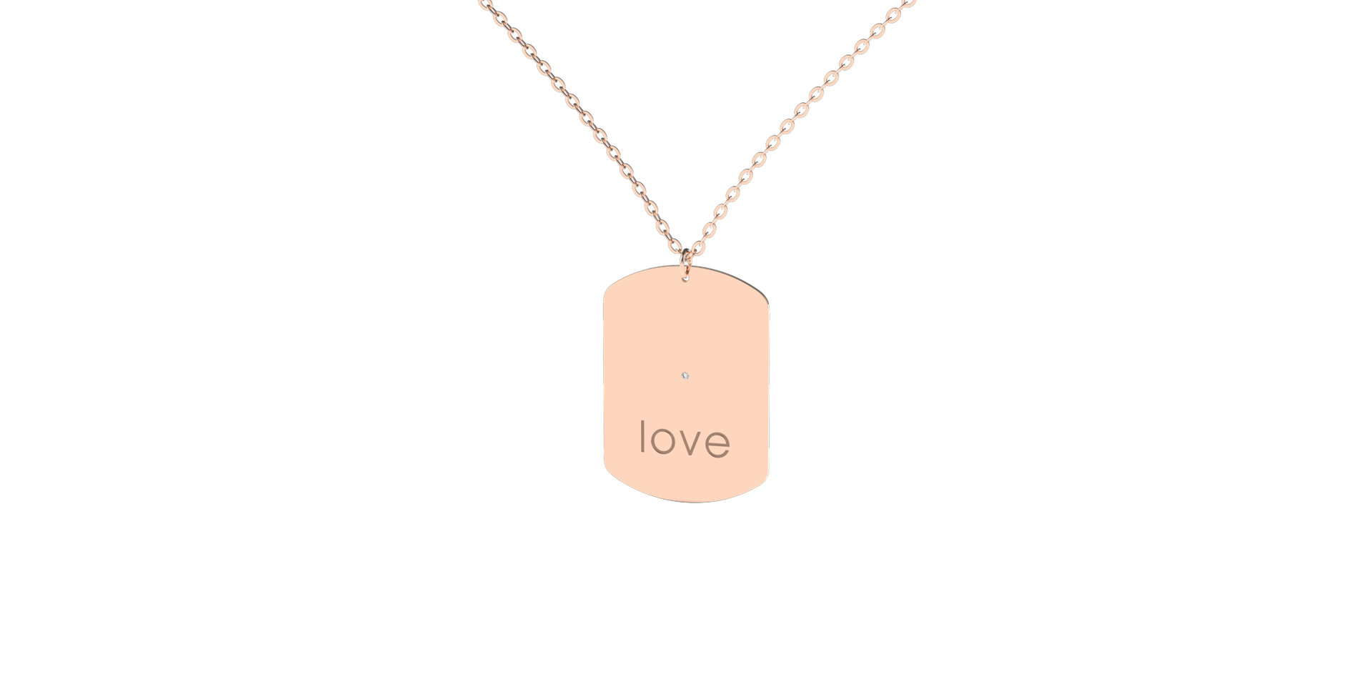 Diamond necklace My Darling