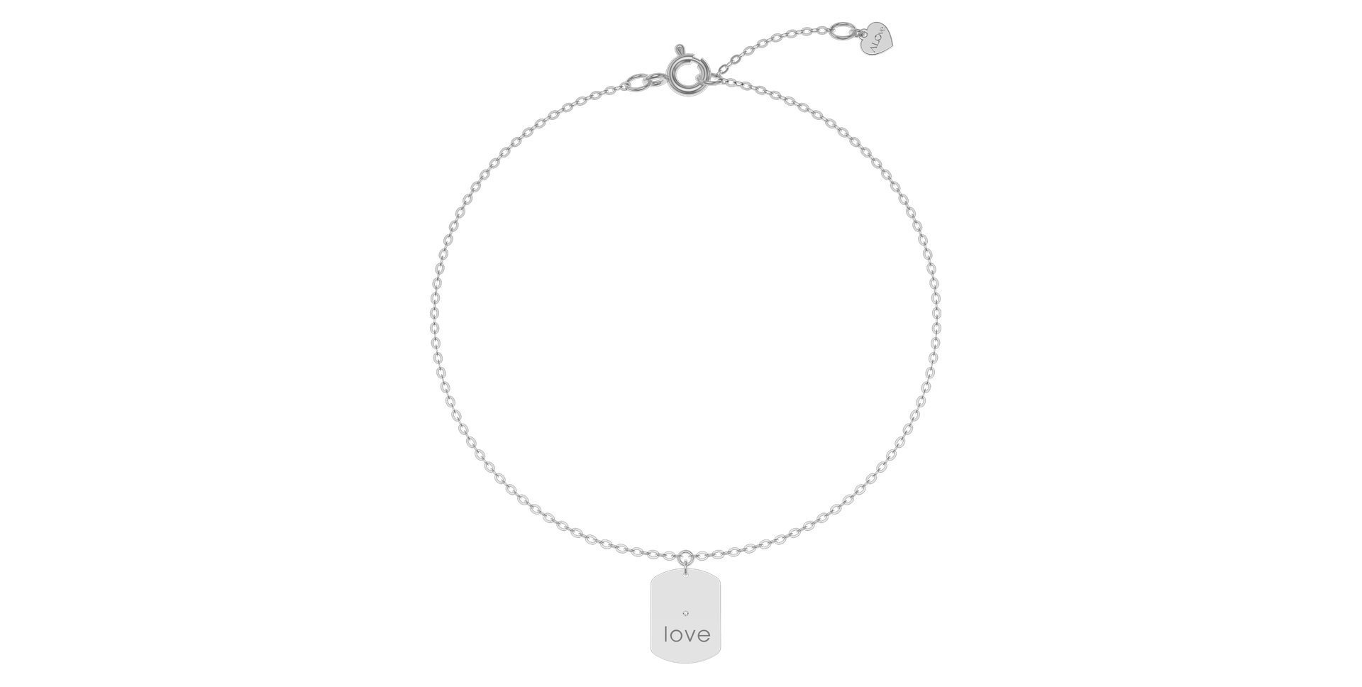 Diamond bracelet Love