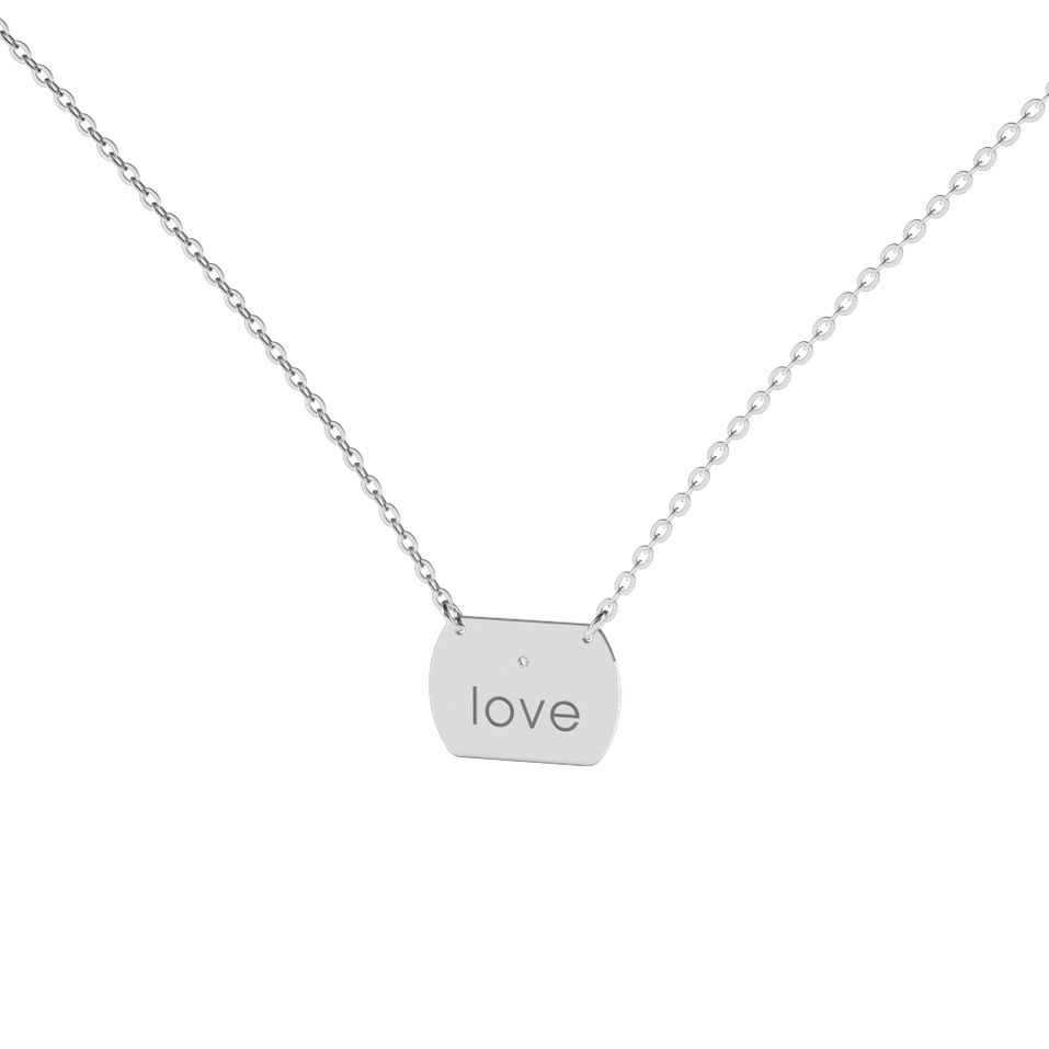 Diamond necklace Forever Amour