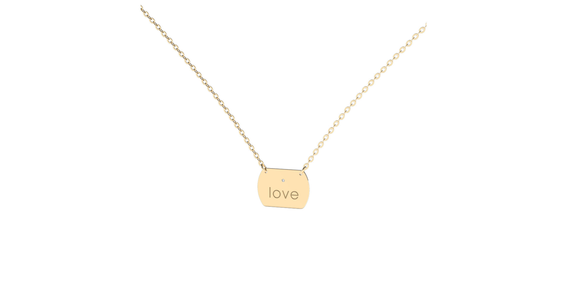 Diamond necklace Forever Amour