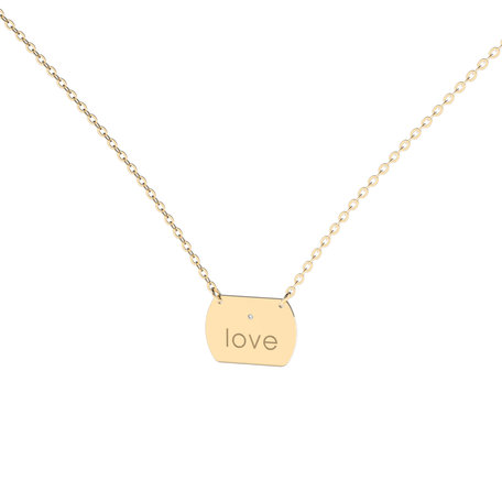Diamond necklace Forever Amour