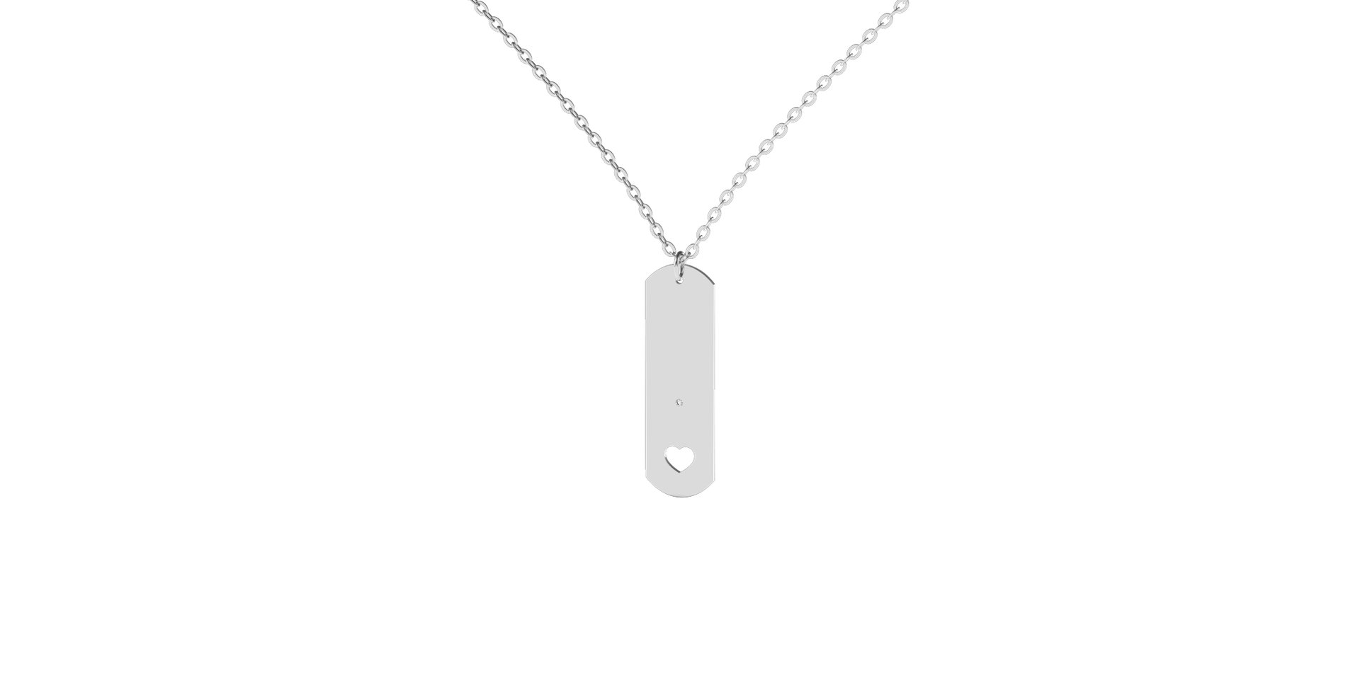 Diamond necklace Angel Amour