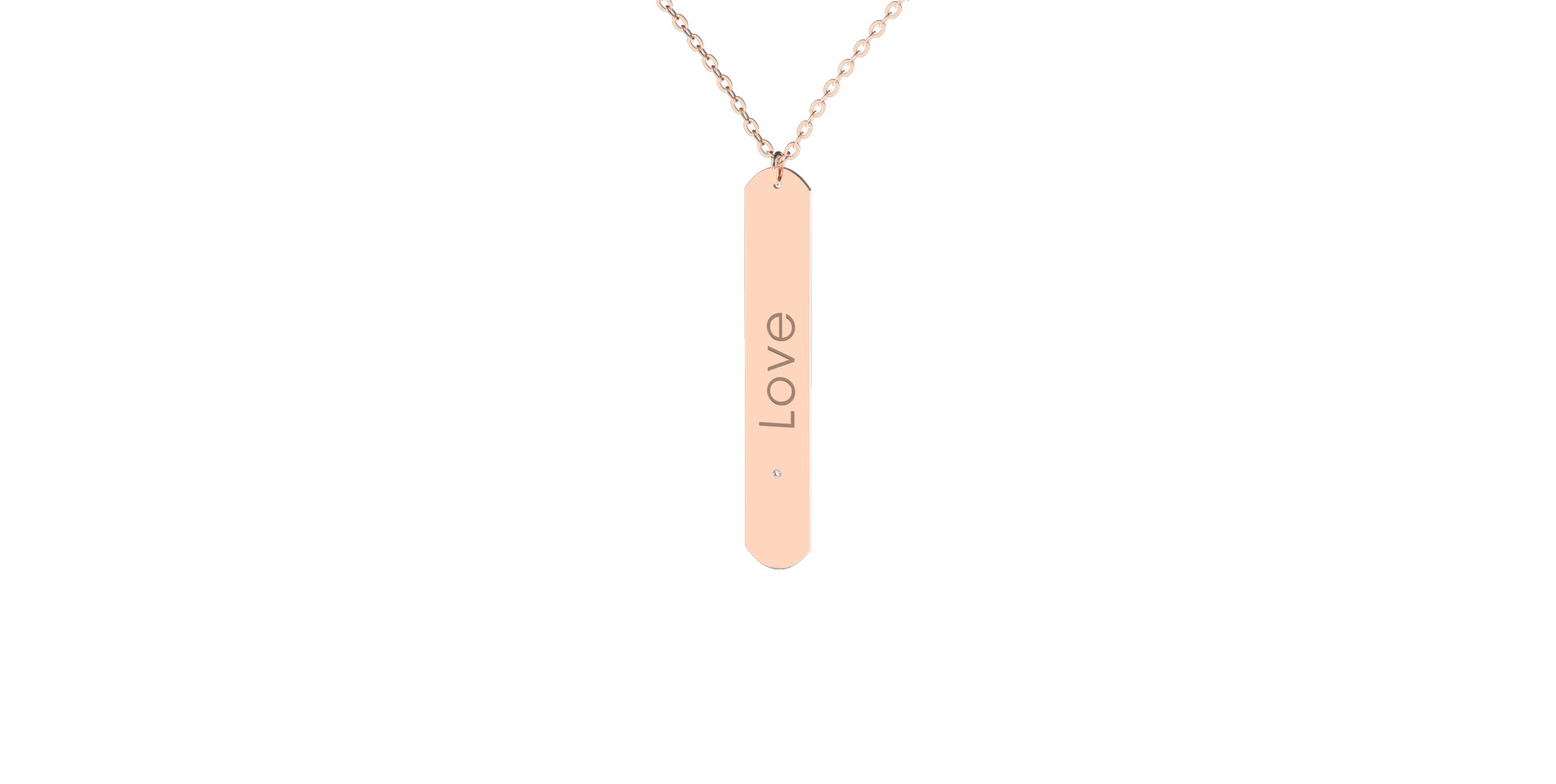 Diamond necklace Imposant Amour