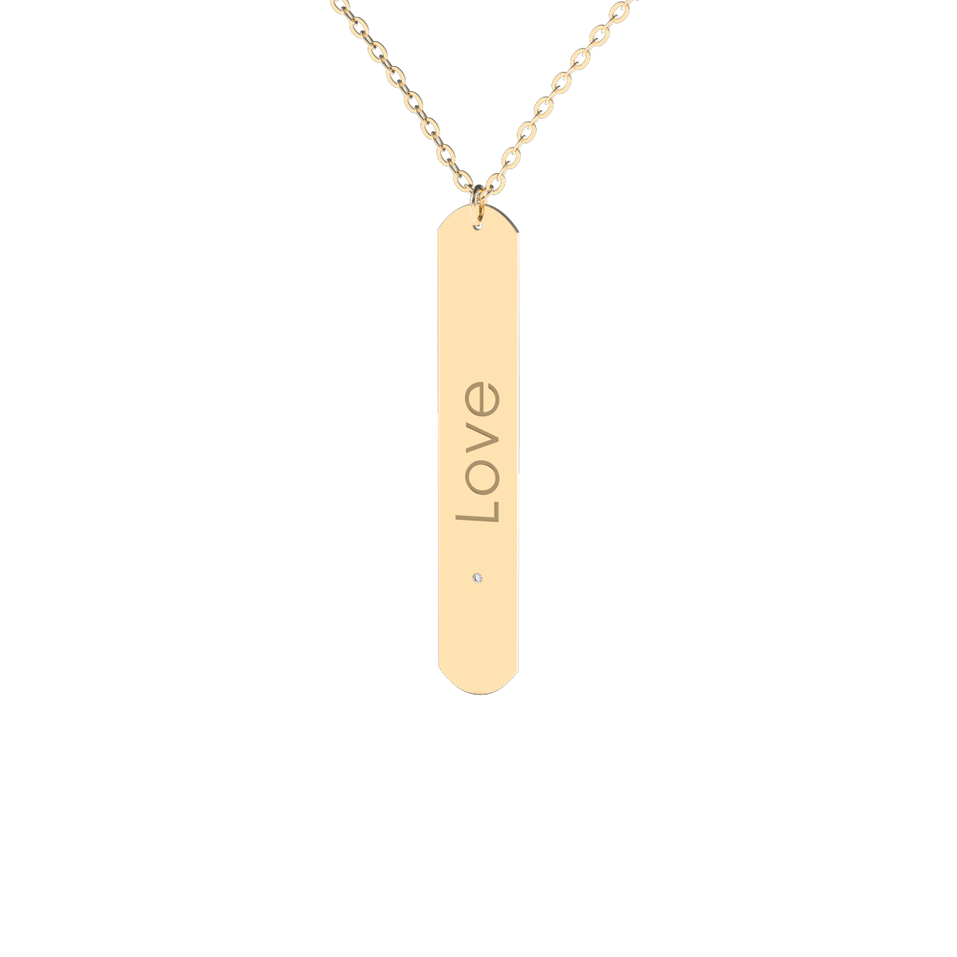 Diamond necklace Imposant Amour