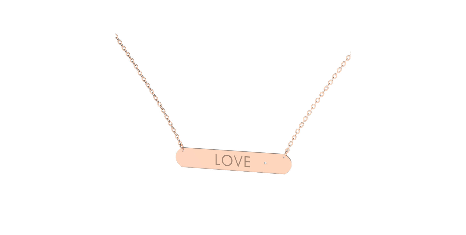 Diamond necklace Eternal Amour