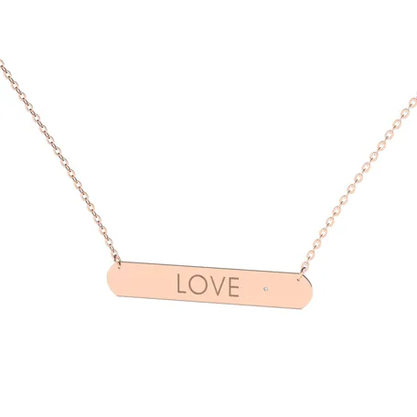 Diamond necklace Eternal Amour