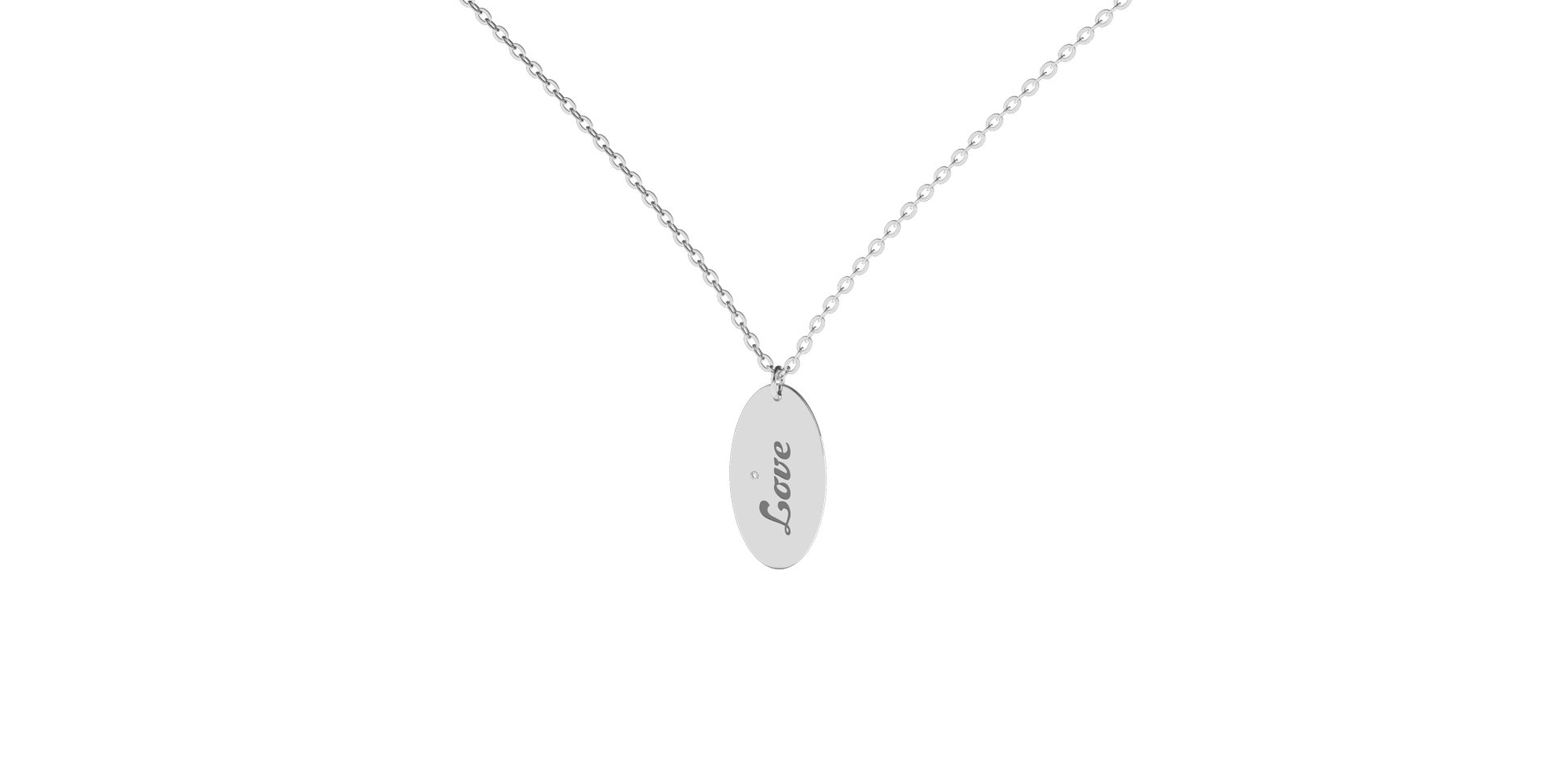 Diamond necklace Fantasy Amour