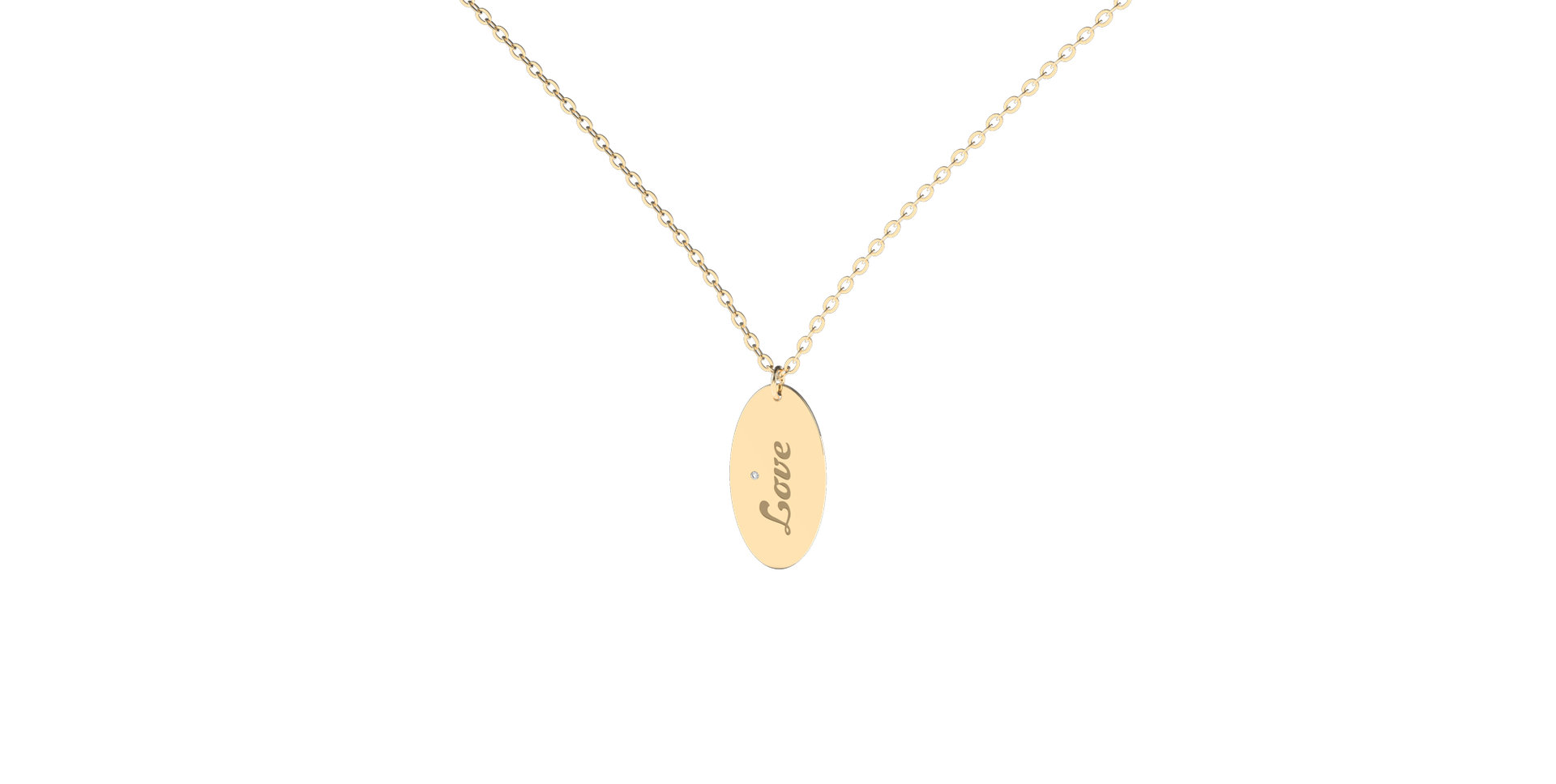 Diamond necklace Fantasy Amour