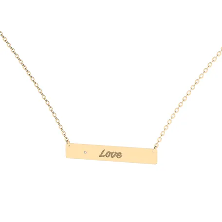 Diamond necklace Forever Darling