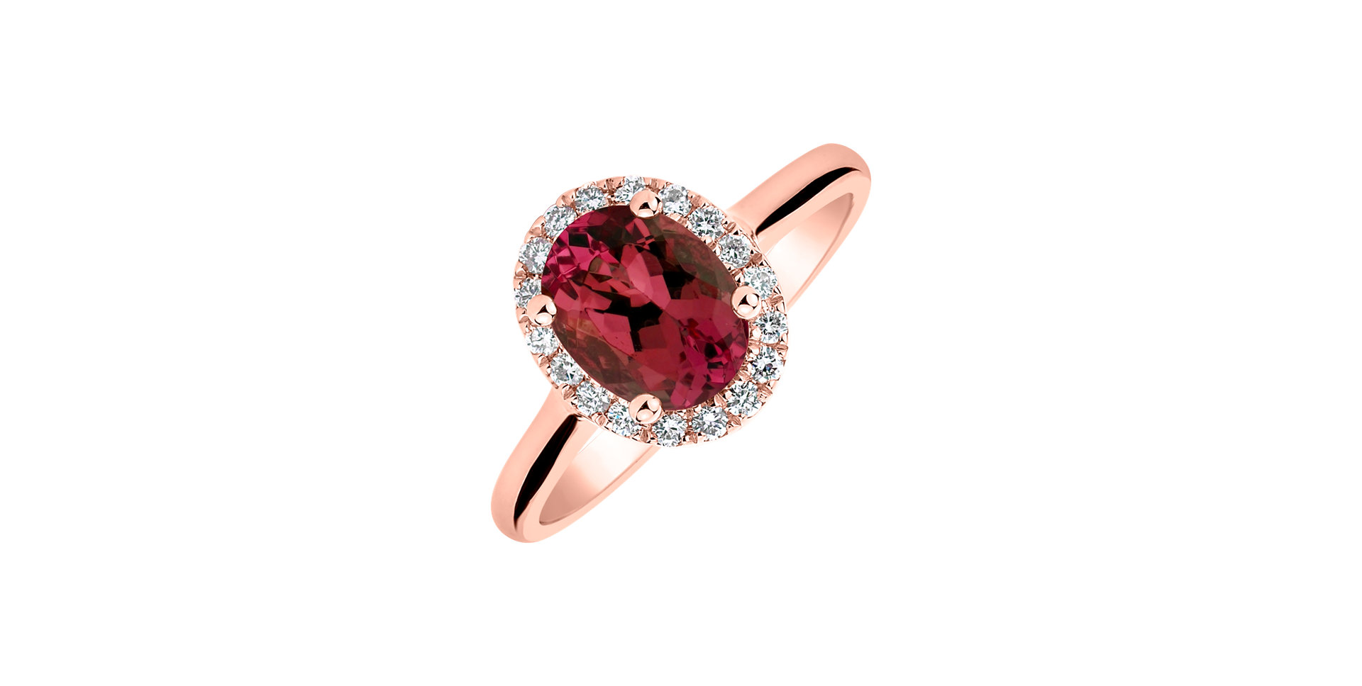 Diamond ring with Ruby Glory Allegory