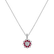 Diamond pendant with Ruby Rylie2