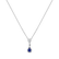 Diamond necklace with Sapphire Neptunia1