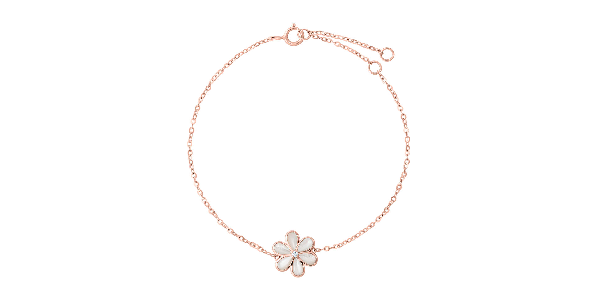 Diamond bracelet with Pearl Petals & Dreams