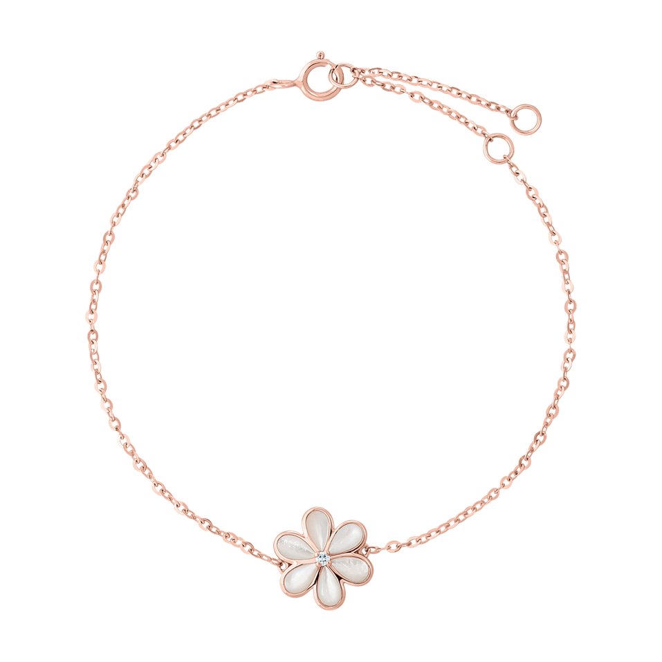Diamond bracelet with Pearl Petals & Dreams