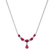 Diamond necklace with Ruby Elite Enchantment2
