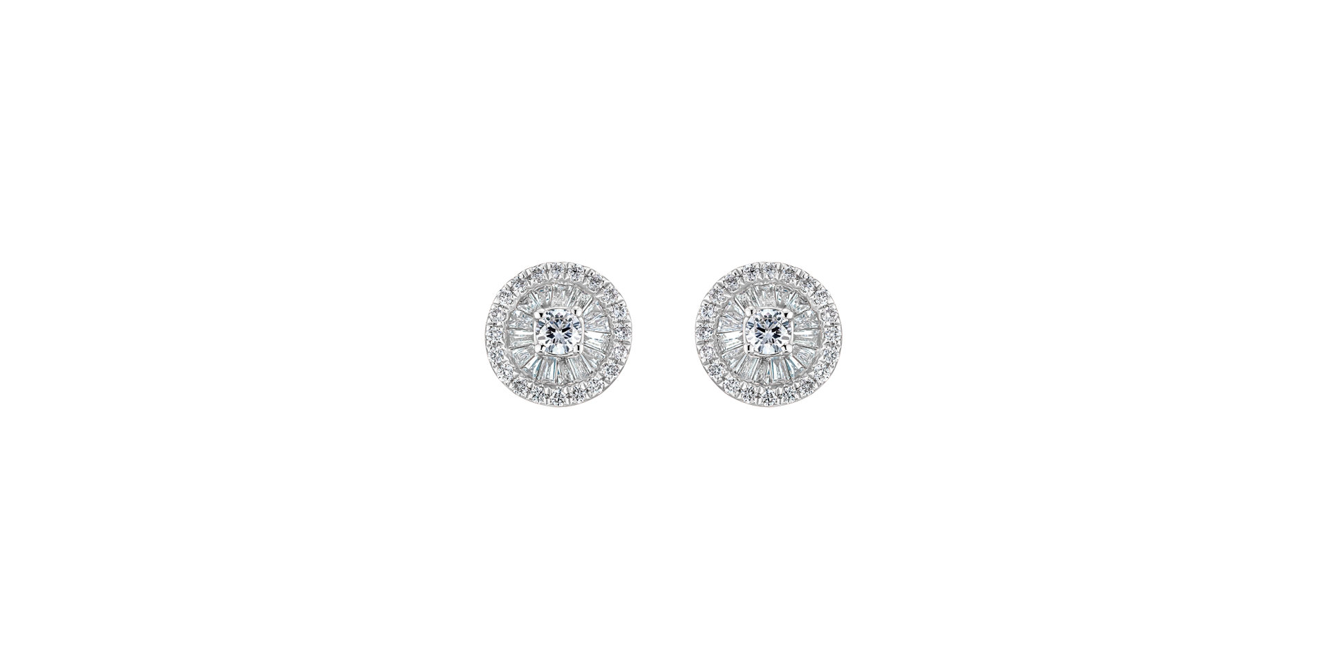Diamond earrings Solarae