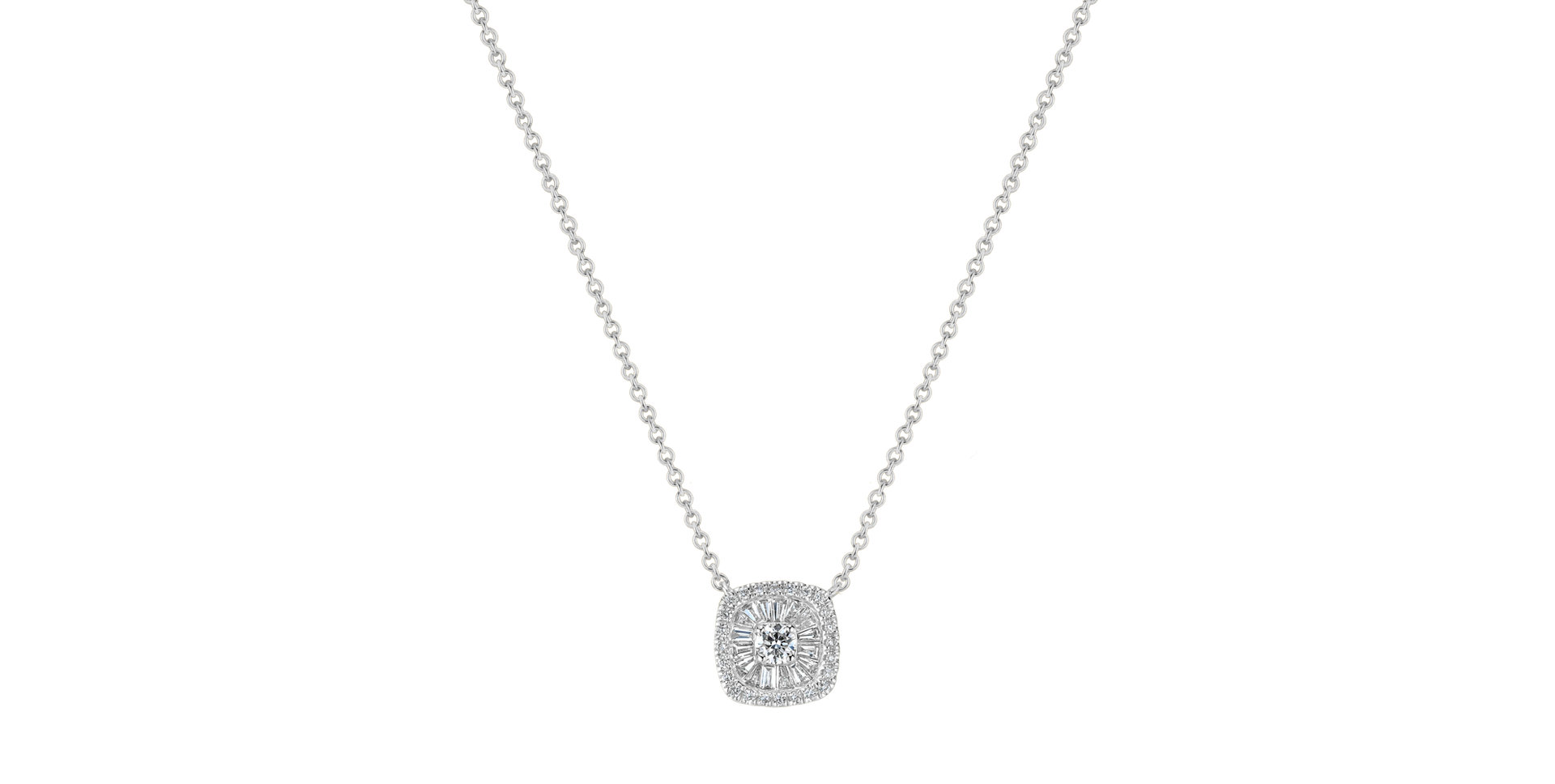 Diamond necklace Lunaris