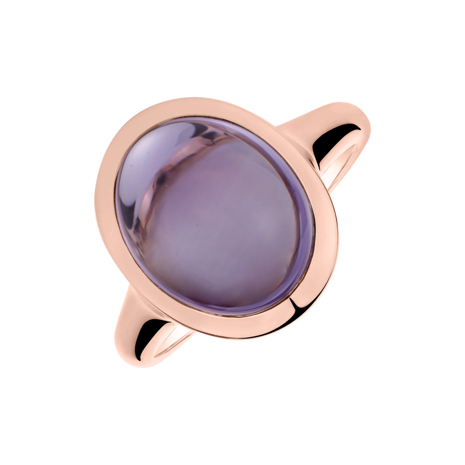 Ring with Amethyst Sweet Wish