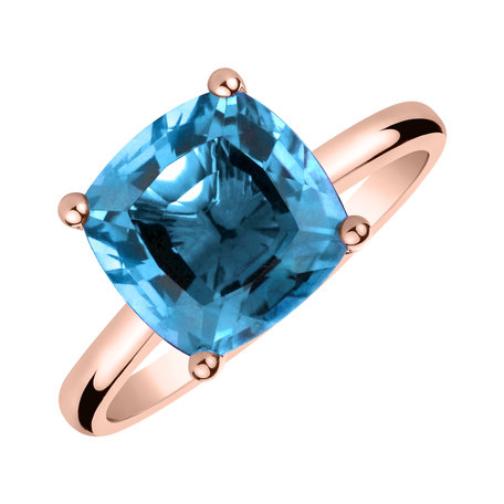 Ring with Topaz Swiss Bonbon