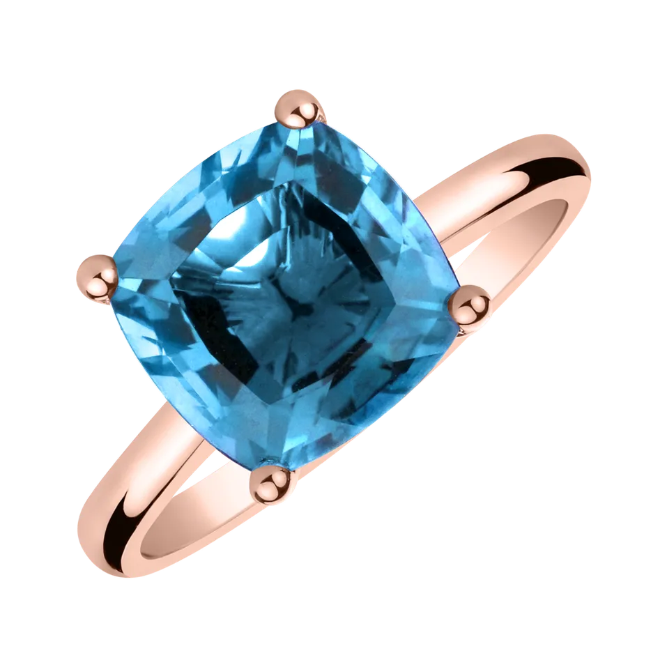 Ring with Topaz Swiss Bonbon