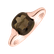 Ring with Smoky Quartz Bonbon2
