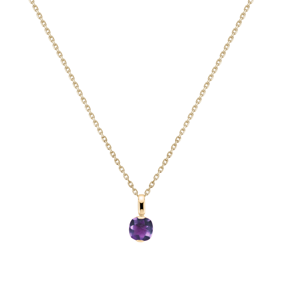 Pendant with Amethyst Brazil Bonbon