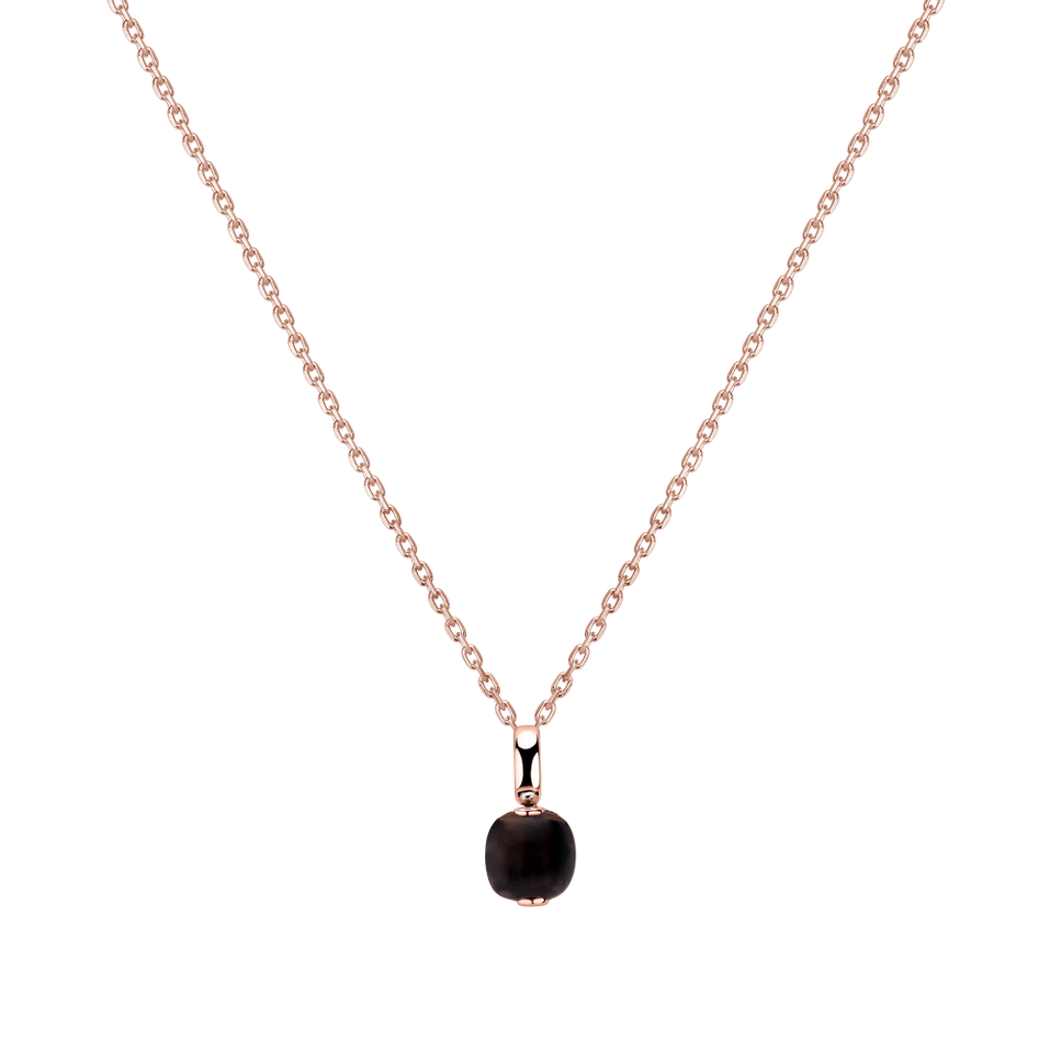 Pendant with Smoky Quartz Bonbon