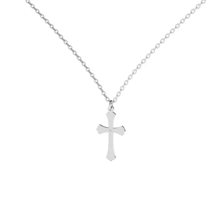 Diamond necklace Classic Cross